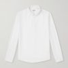Slim-Fit Button-Down Collar Cotton Shirt