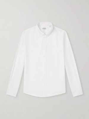 Slim-Fit Button-Down Collar Cotton Shirt Slim-Fit Button-Down Collar Cotton Shirt