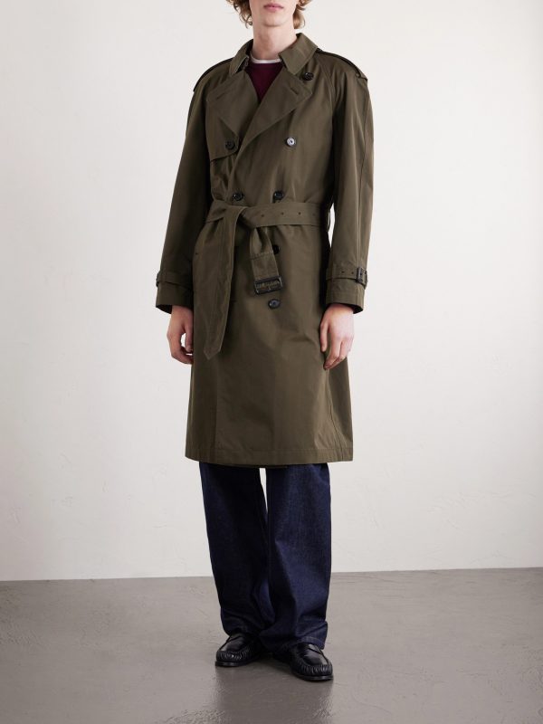 Cotton-Gabardine Trench Coat - FR Cotton-Gabardine Trench Coat - FR