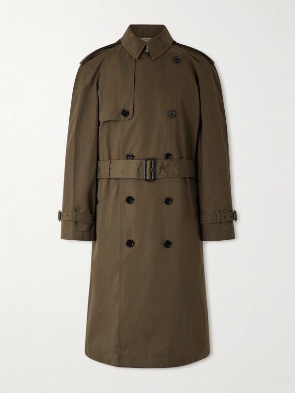 Cotton-Gabardine Trench Coat Cotton-Gabardine Trench Coat