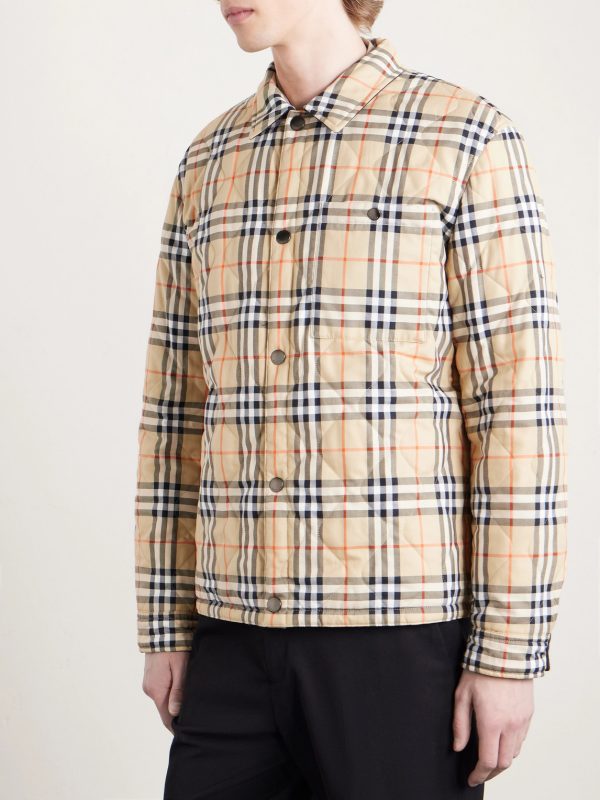 Reversible Padded Quilted Shell Jacket - E1 Reversible Padded Quilted Shell Jacket - E1