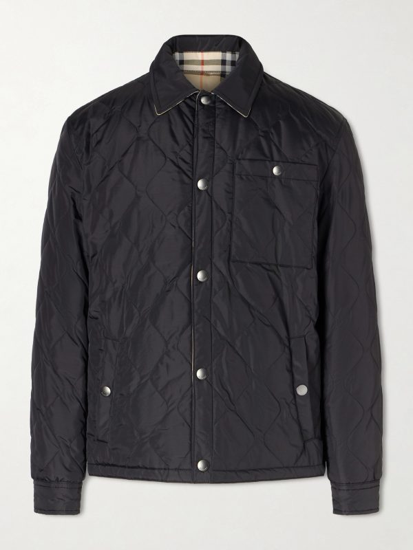 Reversible Padded Quilted Shell Jacket Reversible Padded Quilted Shell Jacket