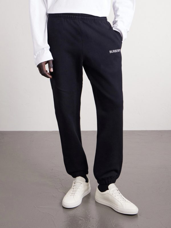 Tapered Logo-Print Cotton-Jersey Sweatpants - FR Tapered Logo-Print Cotton-Jersey Sweatpants - FR