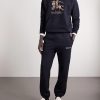Tapered Logo-Print Cotton-Jersey Sweatpants - OU Tapered Logo-Print Cotton-Jersey Sweatpants - OU