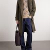 Checked Cotton-Blend Sweater - OU
