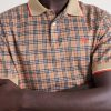Logo-Embroidered Checked Jacquard Polo Shirt - CU Logo-Embroidered Checked Jacquard Polo Shirt - CU