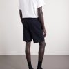 Logo-Print Straight-Leg Cotton-Jersey Shorts - BK Logo-Print Straight-Leg Cotton-Jersey Shorts - BK