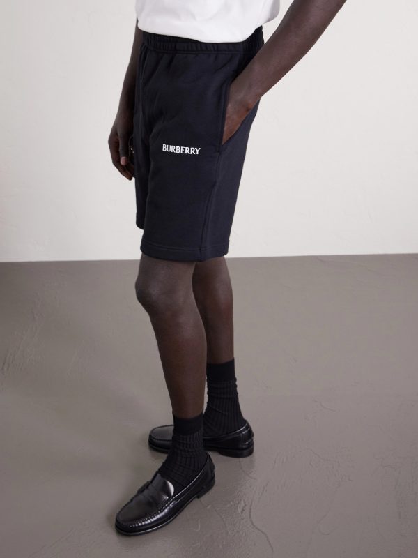 Logo-Print Straight-Leg Cotton-Jersey Shorts - CU Logo-Print Straight-Leg Cotton-Jersey Shorts - CU