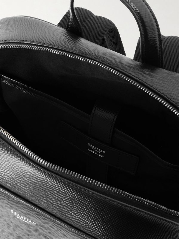 Evoluzione Cross-Grain Leather Backpack - E1 Evoluzione Cross-Grain Leather Backpack - E1