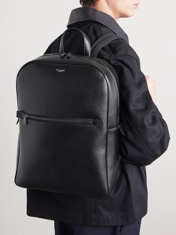 Evoluzione Cross-Grain Leather Backpack - FR Evoluzione Cross-Grain Leather Backpack - FR