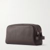 Full-Grain Leather Wash Bag - BK Full-Grain Leather Wash Bag - BK