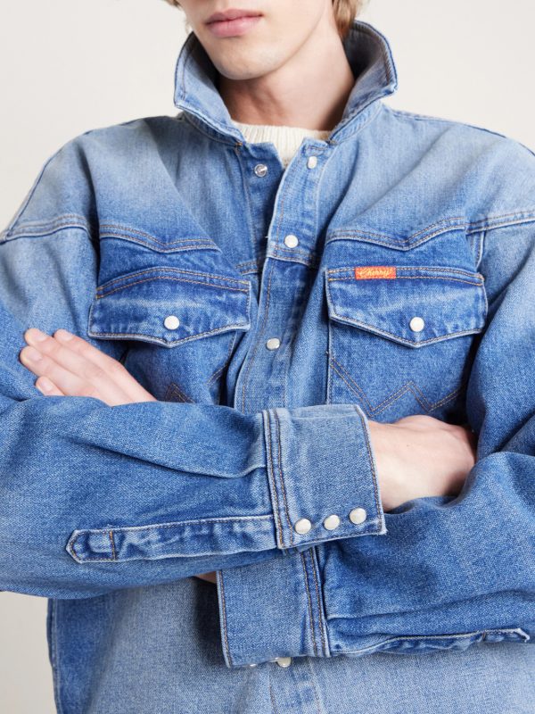 + Wrangler Denim Jacket - CU + Wrangler Denim Jacket - CU