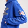 + Wrangler America's Favorite Logo-Embroidered Printed Cotton-Fleece Hoodie - CU