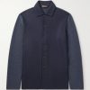Breia Felt-Panelled CashWish® Overshirt Breia Felt-Panelled CashWish® Overshirt