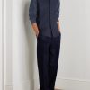 Breia Felt-Panelled CashWish® Overshirt - OU Breia Felt-Panelled CashWish® Overshirt - OU