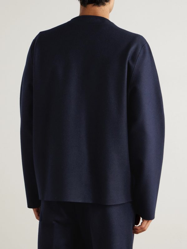 Breia Wish® Wool and Cashmere-Blend Sweater - BK