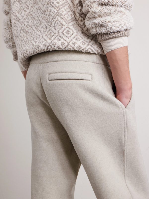 Straight-Leg Wool-Blend Sweatpants - CU