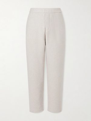 Straight-Leg Wool-Blend Sweatpants