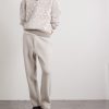 Straight-Leg Wool-Blend Sweatpants - OU