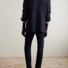 Arola Suede-Trimmed Cashmere-Blend Jacket - BK