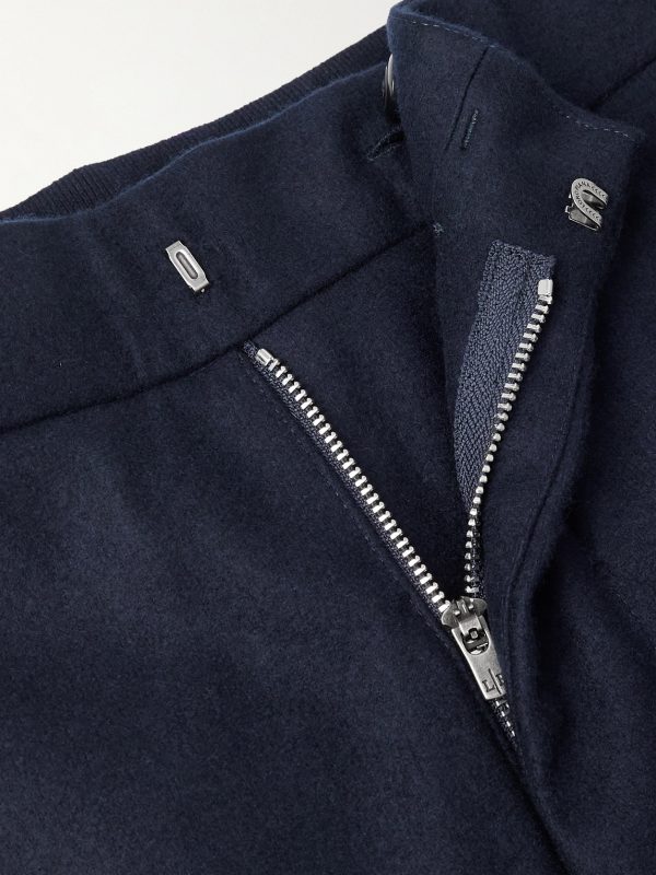 Breia Tapered Wool and Cashmere-Blend Trousers - E1 Breia Tapered Wool and Cashmere-Blend Trousers - E1