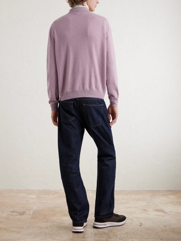 Cashmere Polo Shirt - BK Cashmere Polo Shirt - BK