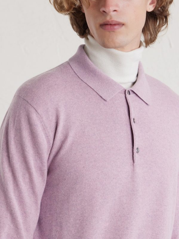 Cashmere Polo Shirt - CU Cashmere Polo Shirt - CU
