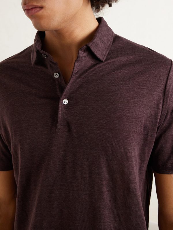 Linen Polo Shirt - CU