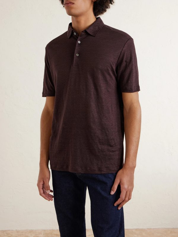 Linen Polo Shirt - FR