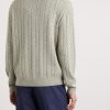 Cedar Cable-Knit Cashmere Sweater - BK Cedar Cable-Knit Cashmere Sweater - BK