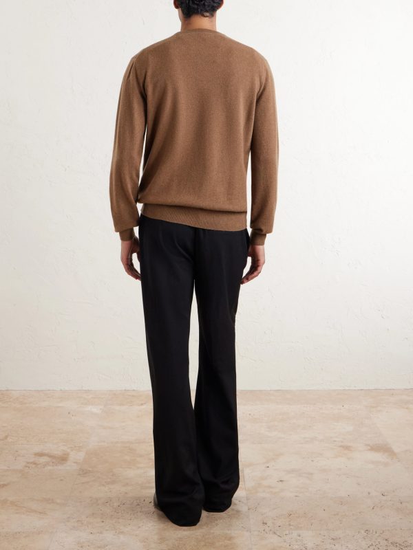 Slim-Fit Baby Cashmere Sweater - BK
