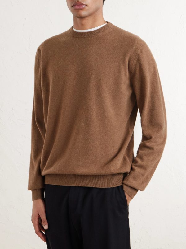 Slim-Fit Baby Cashmere Sweater - FR