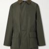 Horsey Leather-Trimmed Storm System® Tech-Shell Field Jacket Horsey Leather-Trimmed Storm System® Tech-Shell Field Jacket