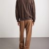 Ivy Padded Suede Bomber Jacket - BK Ivy Padded Suede Bomber Jacket - BK