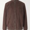 Ivy Padded Suede Bomber Jacket Ivy Padded Suede Bomber Jacket