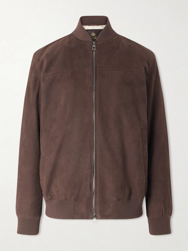 Ivy Padded Suede Bomber Jacket Ivy Padded Suede Bomber Jacket