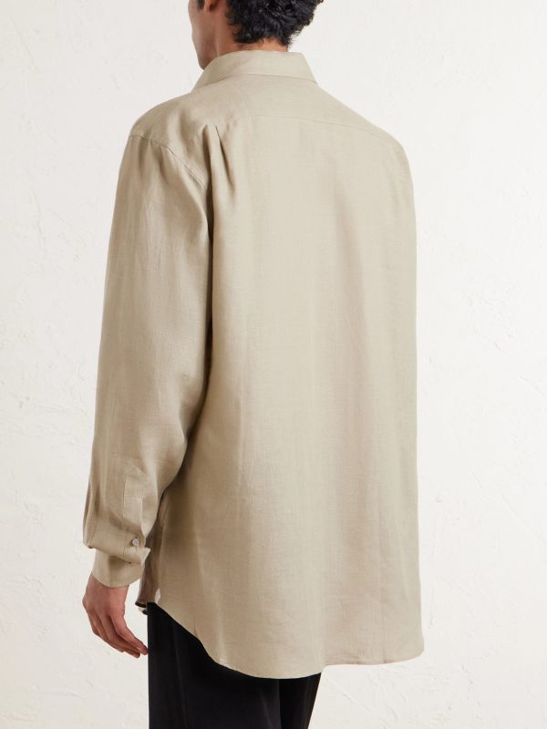 André Linen Shirt - BK