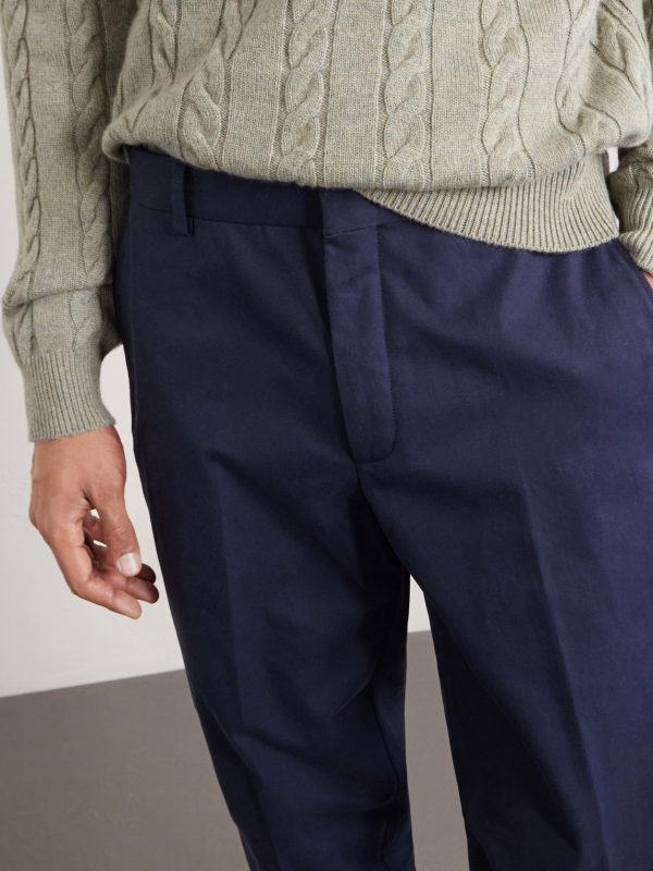 Jarno Slim-Fit Straight-Leg Cotton-Twill Trousers - CU Jarno Slim-Fit Straight-Leg Cotton-Twill Trousers - CU