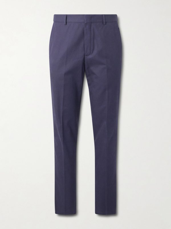 Jarno Slim-Fit Straight-Leg Cotton-Twill Trousers Jarno Slim-Fit Straight-Leg Cotton-Twill Trousers