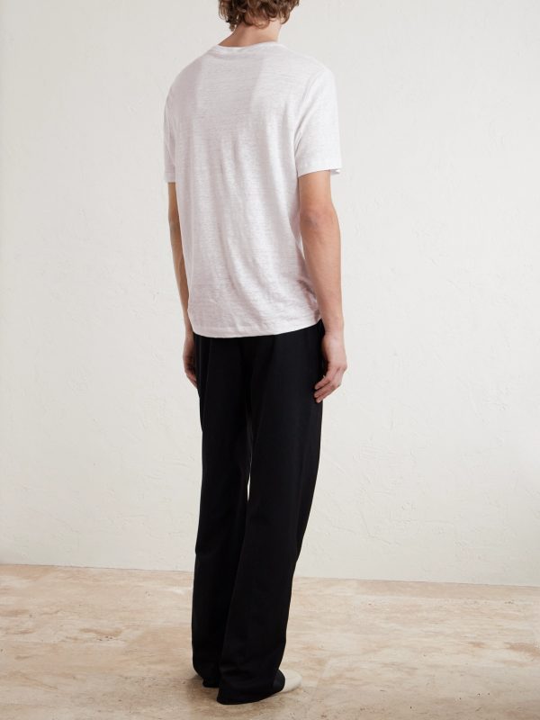 Linen T-Shirt - BK Linen T-Shirt - BK