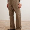 Fuji Cleveland Cotton-Gabardine Wide-Leg Trousers - FR Fuji Cleveland Cotton-Gabardine Wide-Leg Trousers - FR