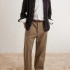 Fuji Cleveland Cotton-Gabardine Wide-Leg Trousers - OU Fuji Cleveland Cotton-Gabardine Wide-Leg Trousers - OU