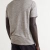 Linen T-Shirt - BK Linen T-Shirt - BK