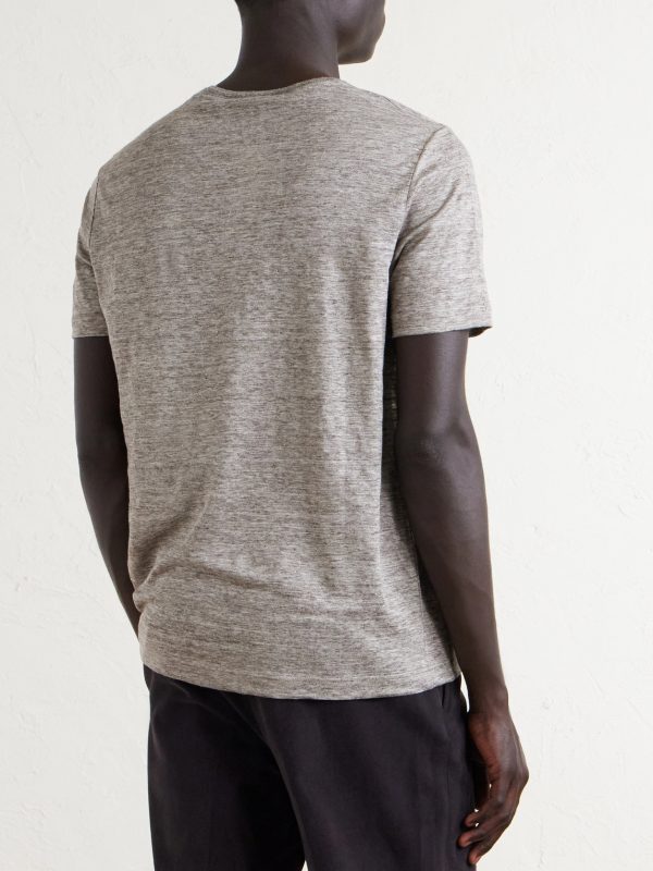Linen T-Shirt - BK Linen T-Shirt - BK