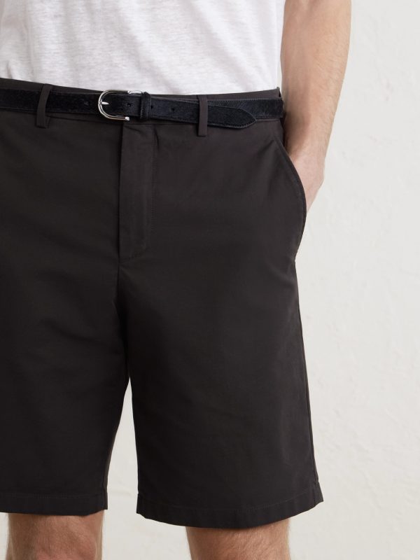 Jarno Straight-Leg Stretch-Cotton Bermuda Shorts - E1 Jarno Straight-Leg Stretch-Cotton Bermuda Shorts - E1