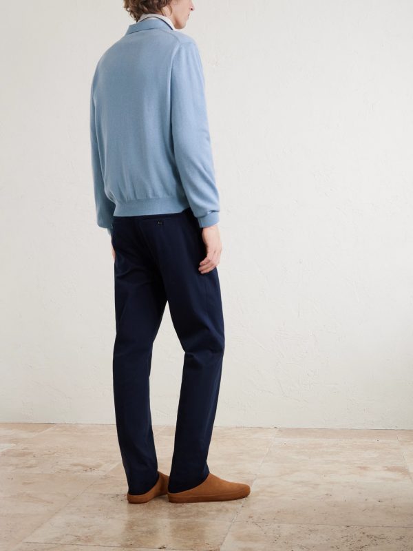 Cashmere Polo Shirt - BK Cashmere Polo Shirt - BK