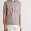 Linen Polo Shirt - FR Linen Polo Shirt - FR