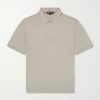 Slim-Fit Wool, Silk and Cashmere-Blend Polo Shirt Slim-Fit Wool, Silk and Cashmere-Blend Polo Shirt