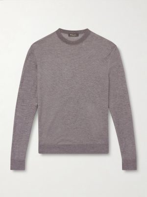 Cashmere and Silk-Blend Sweater Cashmere and Silk-Blend Sweater