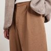 Wide-Leg Wool and Cashmere-Blend Trousers - CU